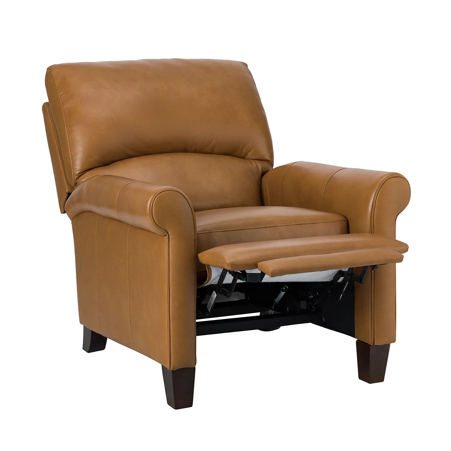 Eliana 33.07" Wide Genuine Leather Manual Recliner