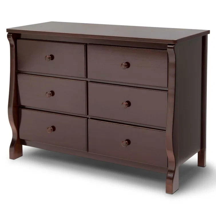Universal Double Dresser -Made of Solid Woods